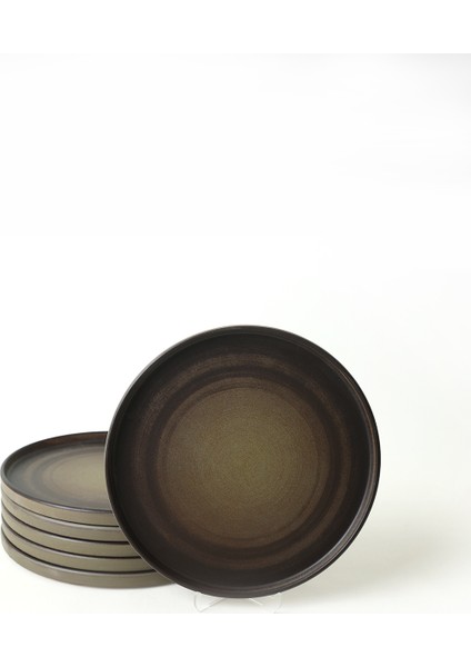 Vintage Stackable Servis Tabağı 27 cm 6 Adet 21781
