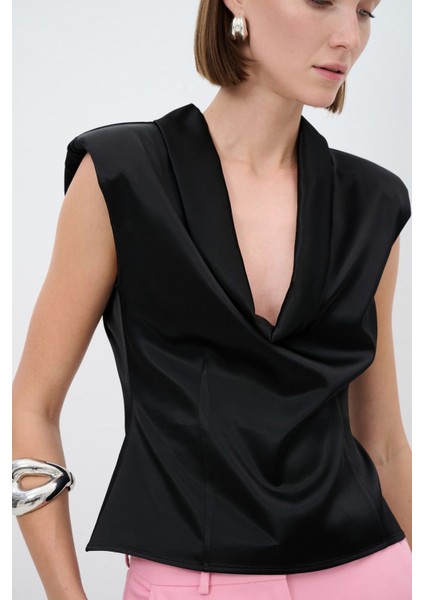 Saten Yaka Bluz fiyatları