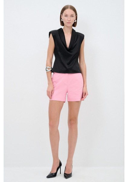 Saten Yaka Bluz modelleri