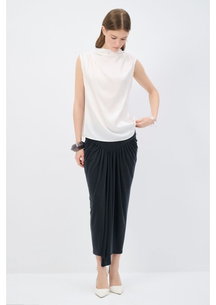 Pileli Bluz Kemik 11545190000
