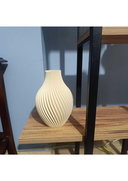 3D Şık Çiçek Vazo