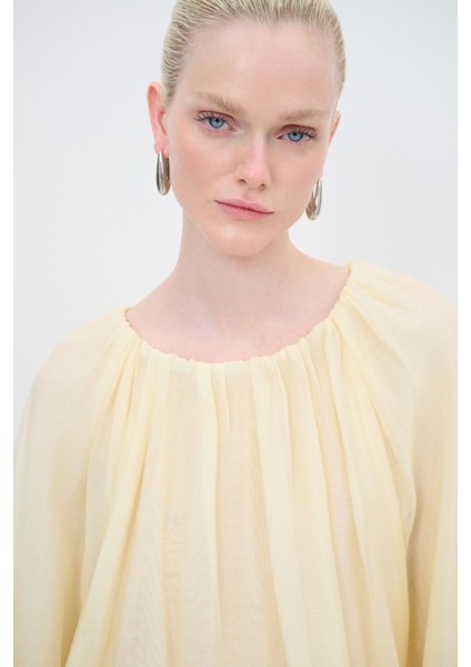 Uzun Kollu Bluz Sarı 11545195000 fiyatları