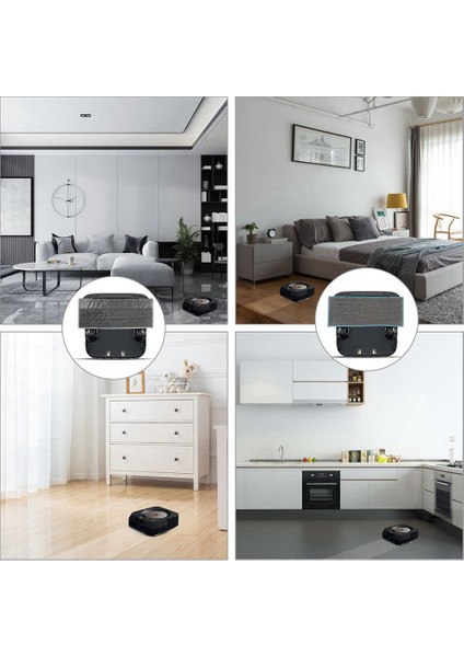 Irobot Braava Jet M6 Için 4 Adet Yıkanabilir Islak Paspas Pedleri (Yurt Dışından)