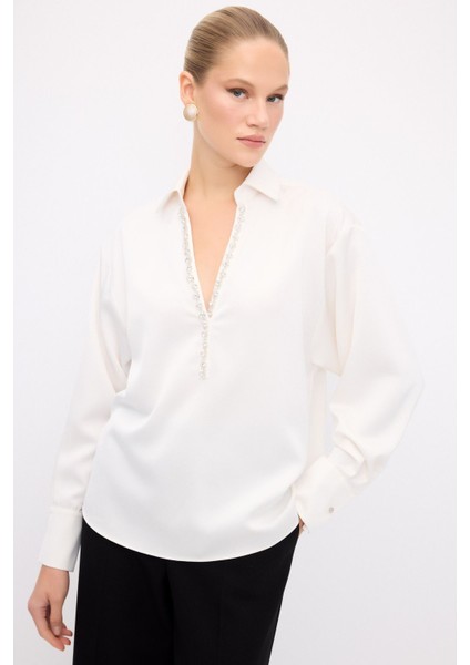 Mert Aslan Aksesuar Detaylı Gömlek fırsatları