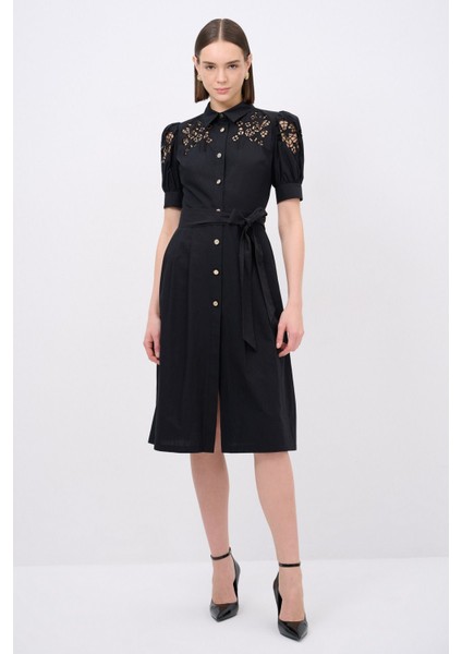 Poplin Gömlek Elbise