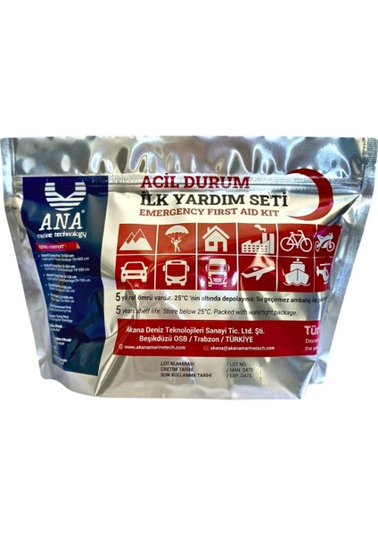 Acil Durum Ilk Yardım Seti Mini/b Paket