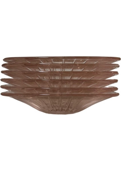 Tasarım Cam Çay Tabağı 6'lı fırsatları