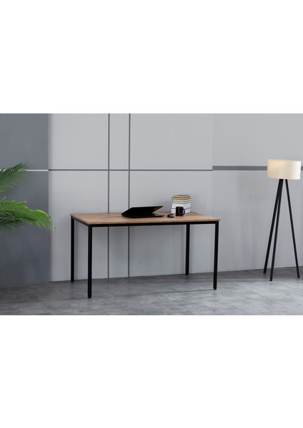 Çalışma Masası 140X80X75 cm Siyah Atlantik Çam