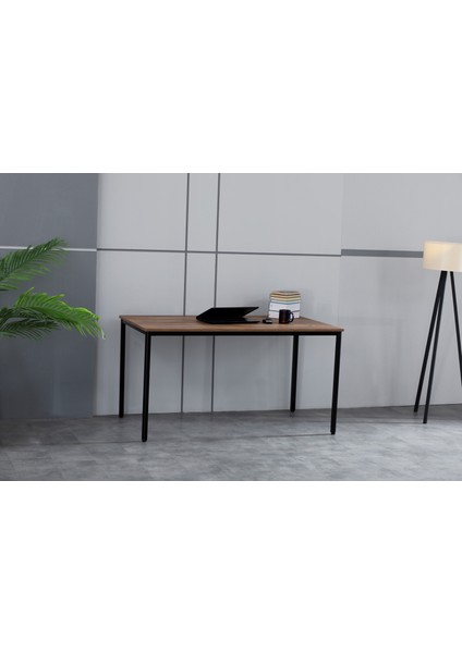 Çalışma Masası 140X80X75 cm Siyah Atlantik Çam
