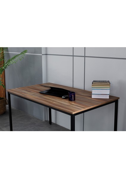 Çalışma Masası 140X80X75 cm Siyah Atlantik Çam