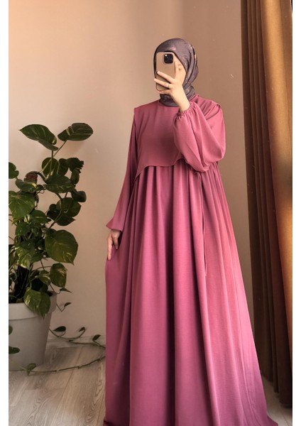 Yelekli Elbise - Pembe fiyatları