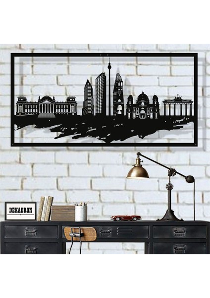 Berlin Manzara Metal Tablo