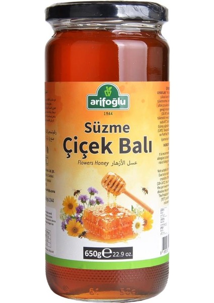 Süzme Çiçek Balı 650G