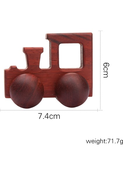 Ceviz Mini Renkli Araba Çocuk Erken Eğitim Eğitici Yapı Taşları Oyuncaklar (Yurt Dışından)