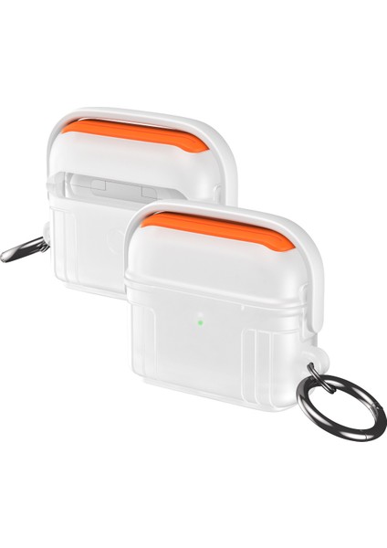 Airpodspro2 Kulaklık Koruyucu Kılıf Silikon Apple Kulaklık Kılıfı Düşmeye Karşı Yumuşak Kılıf Kulaklık Düşmeye Karşı Kutu (Yurt Dışından)