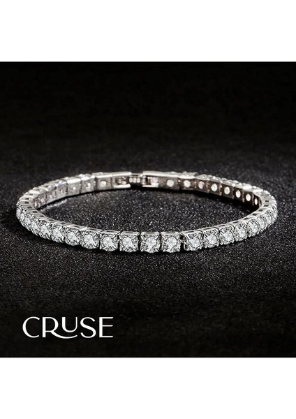 Crystal Taşlı Su Yolu Bileklik Özel Seri No.1