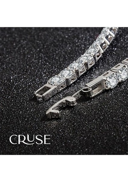 Crystal Taşlı Su Yolu Bileklik Özel Seri No.1