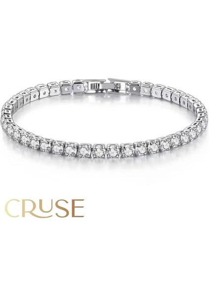 Crystal Taşlı Su Yolu Bileklik Özel Seri No.1