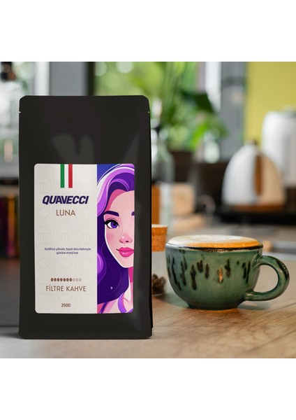 Vivace Luna Taze Öğütülmüş Filtre Kahve 250 gr fırsatları