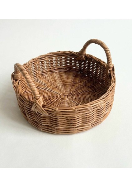 Ev Dekorasyon/rattan Özel Tasarım Sepet-Tepsi-Sunumluk
