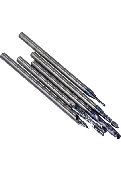 5527 Karbür Gravür Oyma Seti 5 Parça (Sap:3mm)