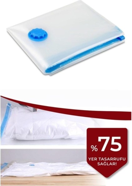 Şeffaf Vakumlu Hurç Pvc 50X60CM