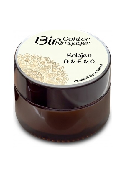 Kolajen & A & C & E Vitaminli Gece Kremi (50 mL)