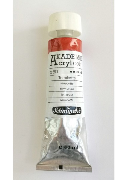 Akademie Akrilik Boya 60ML - 663 Terracotta fiyatları