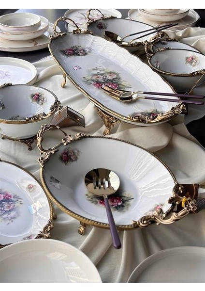 Yemek Takımı Modern Violet 36 Parça 6 Kişilik