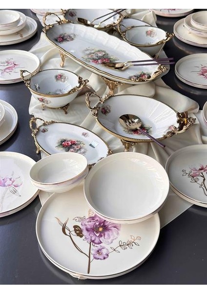 Yemek Takımı Modern Violet 36 Parça 6 Kişilik