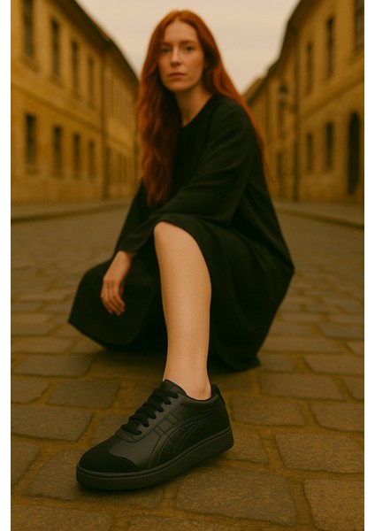 Tayger Kalın Taban Unisex Spor Ayakkabı Kaymaz Taban Sneakers fırsatları