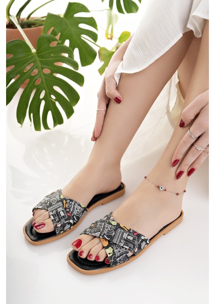 Kadın Günlük Terlik Şık Yazlık Ev Plaj Tatil Iş Terliği modelleri