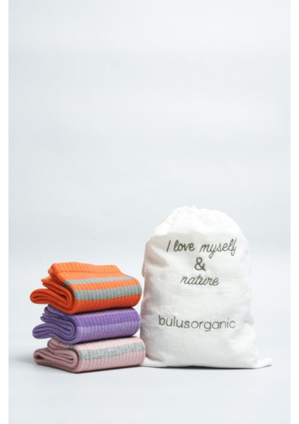 3'lü Kız Çocuk Tenis Çorabı