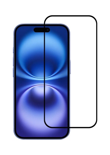 Apple iPhone 16 Pro Max Uyumlu 5d Glas Full Cam Koruyucu