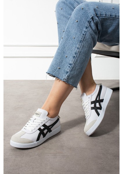 Tayger Kalın Taban Unisex Spor Ayakkabı Kaymaz Taban Sneakers