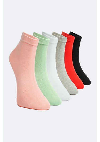 6'lı Düz Kısa Konç Kız Çocuk Çorabı fiyatları