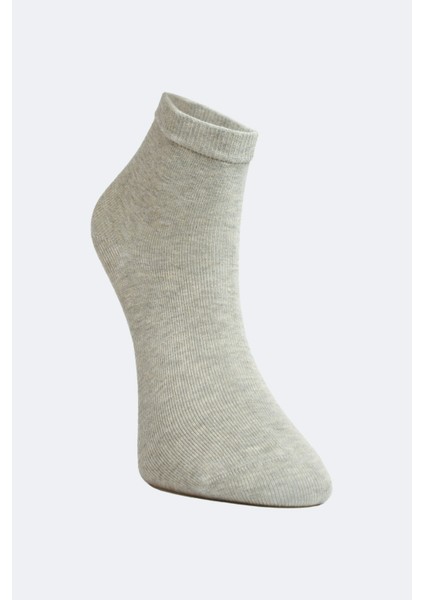 6'lı Düz Kısa Konç Kız Çocuk Çorabı