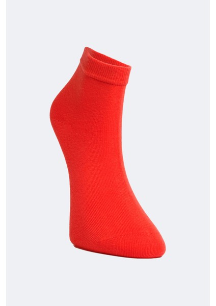 6'lı Düz Kısa Konç Kız Çocuk Çorabı