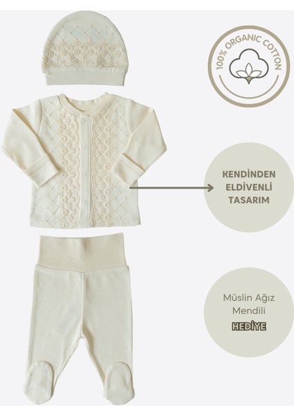 Lady 3'lü Takım Natural fiyatları