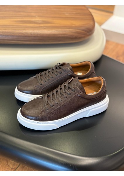 1090 Kahve Cilt Hakiki Deri Erkek Sneakers fiyatları