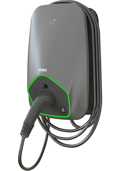 Hera 22 Kw Kablolu Elektrikli Araç Şarj Cihazı - Type 2 Uyumludur fiyatları