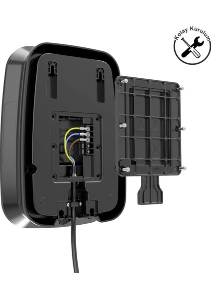Hera 22 Kw Kablolu Elektrikli Araç Şarj Cihazı - Type 2 Uyumludur indirimleri