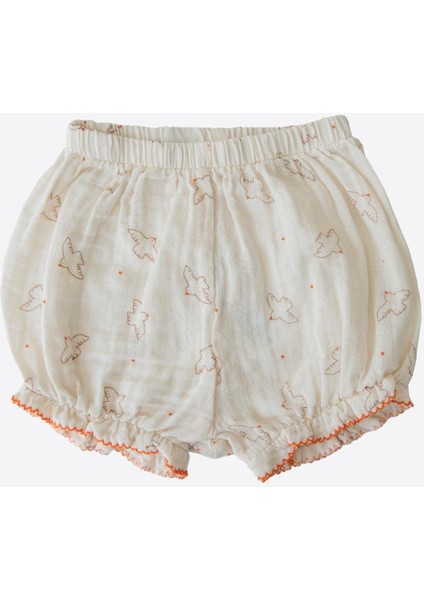 Organik Fly Bird Müslin 2'li Takım Natural