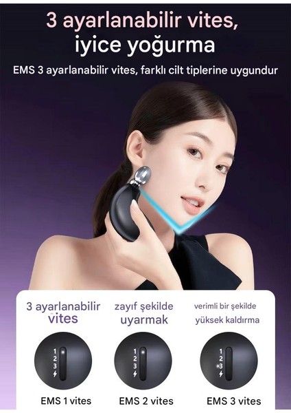 3 Modlu Titreşimli Ems Güzellik Cihazı modelleri