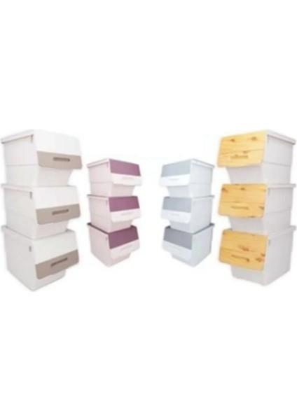Free Box 3 Lü Düzenleyici Çok Amaçlı Organizer 12 Lt ( 3 Adet ) fiyatları