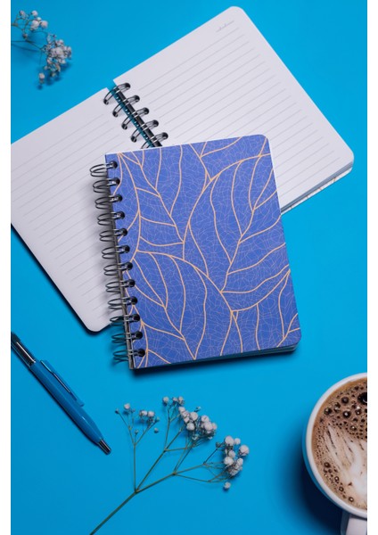 Mavi Dal Spiralli Defter 12X17