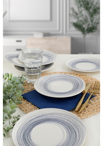 Black Ring Pasta Tabağı 20 Cm 6 Adet - 18401 fiyatları