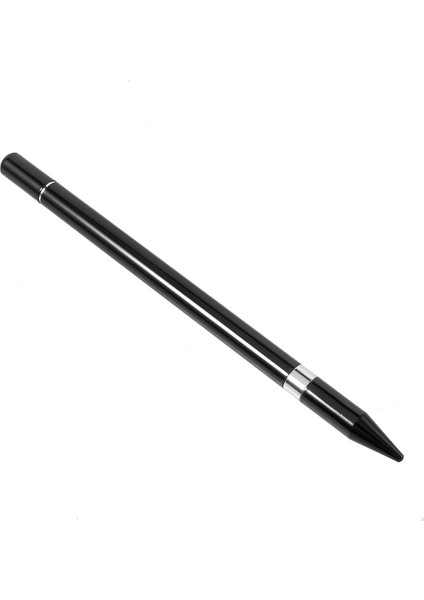 iPhone Samsung Sony Vb. Için Tükenmez Kalem Özelliğine Sahip 2'si 1 Arada Muto-Fonksiyonlu Stylus Kalem - Siyah (Yurt Dışından)