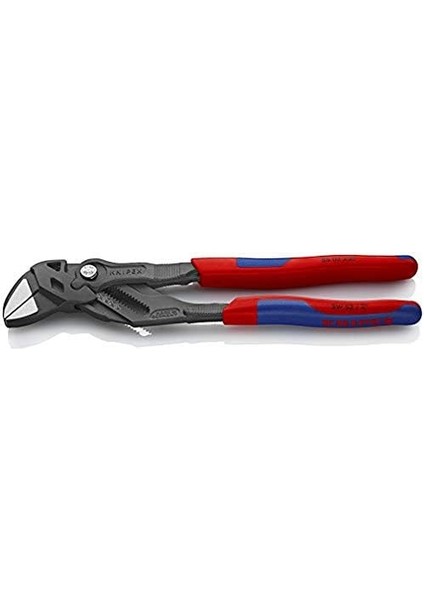 Menashop Metrashop Pense Anahtarı, Çoklu Anahtar, Krom Vanadyum, Atramentize Edilmiş Pas Koruması, 2k Saplı, 250 Mm, 86 02 250