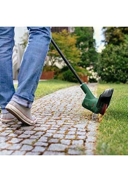 Menashop Metrashop Easygrasscut 18V-230 Akülü Çim Biçme Makinesi (1 x Akü 2,0 Ah, 18 Volt Sistemi, Kesme Çapı 23 Cm, Kartonda)